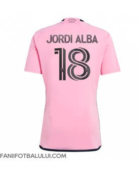 Inter Miami Jordi Alba #18 Tricou Fotbal Replică 2024-25 Barbati Acasa